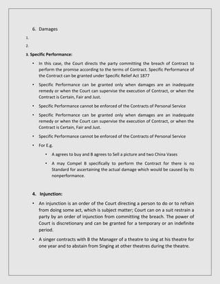 Business law notes of module 1 (sem 2) | DOCX