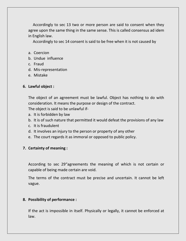 Business law notes of module 1 (sem 2) PDF