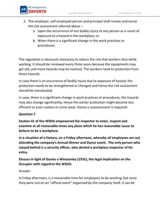 Business laws sample assignment | PDF