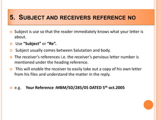 Letter Format Using Re Business letter | PPTX