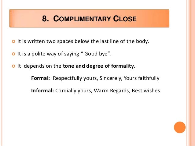 Complimentary Close In A Letter from image.slidesharecdn.com