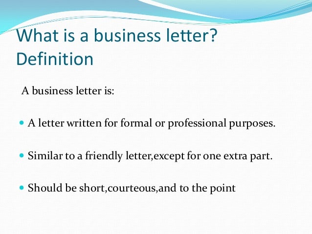 semi block style business letter format