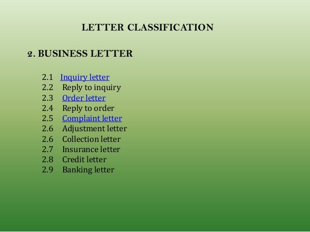 letters adjustment sample letter Business letters adjustment sample letter Business