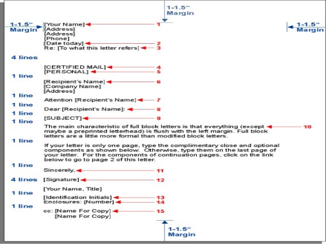 Business letter