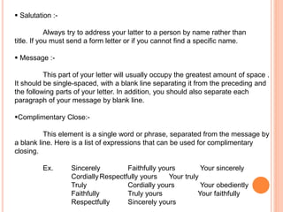 Communication Skill Business letter | PPTX