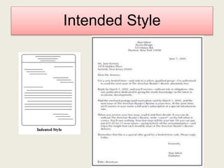 Business letter final | PPTX