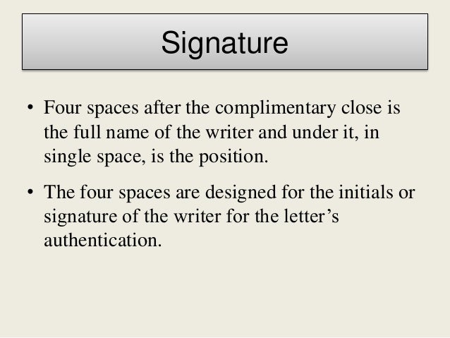 business letter final business letter signature