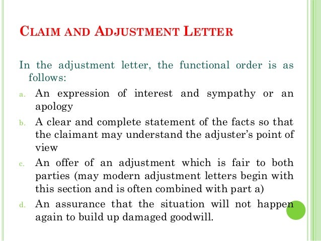 How to write a damage claim letter
