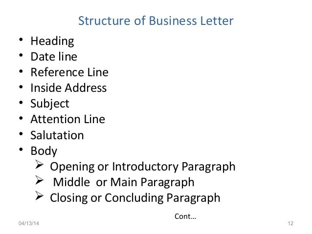 opening a business letters