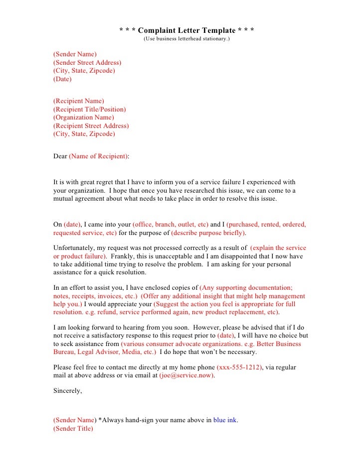 busines letter template