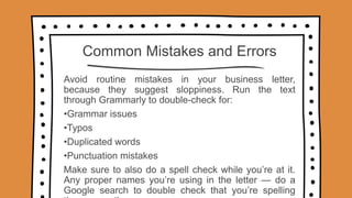 Writing : Technical and Business Writing | PPTX