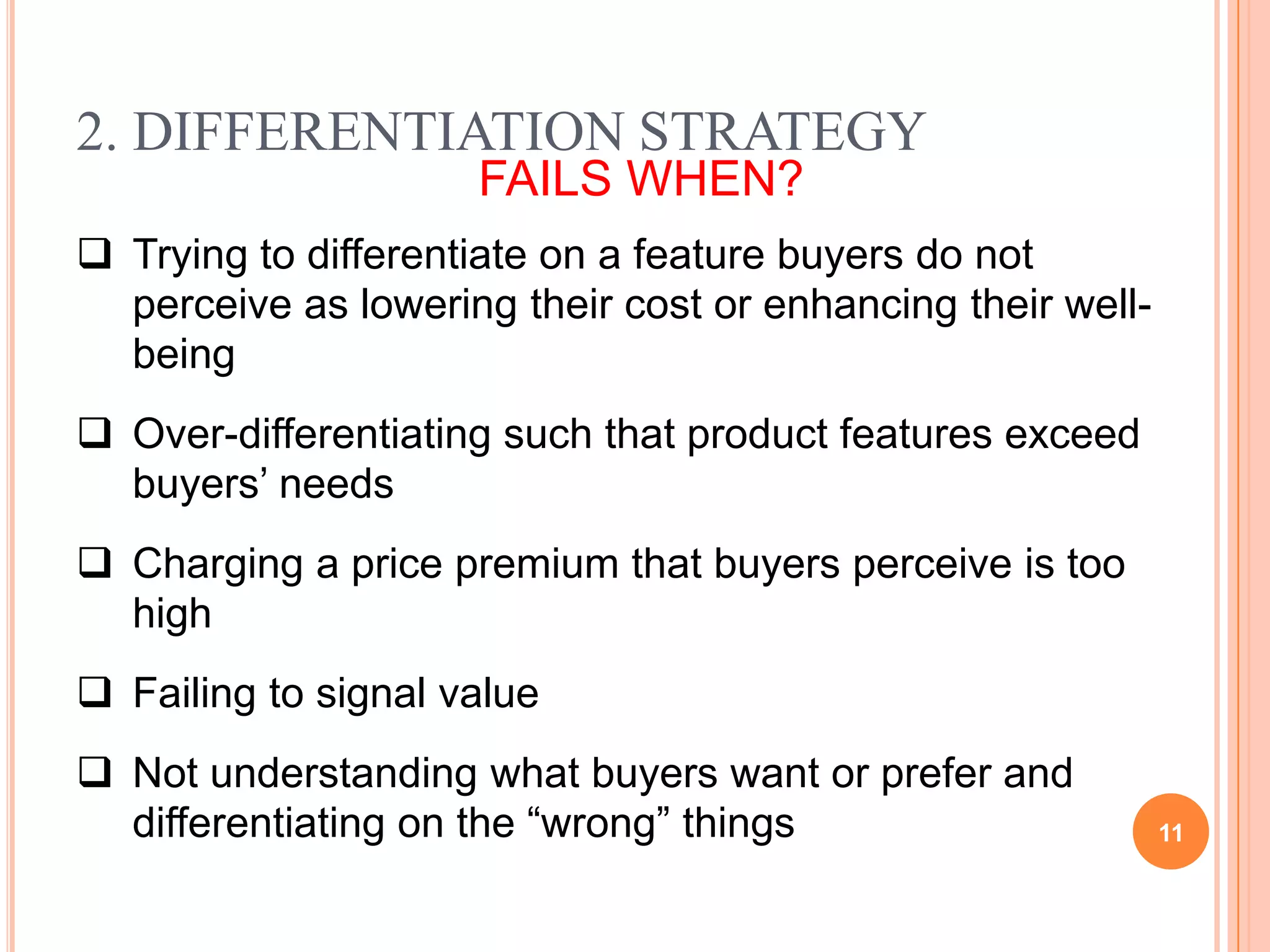 Rivals find hard to match or copy