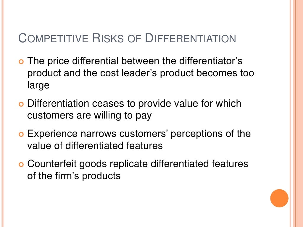 Business Level Strategies