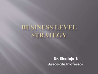 Dr. Shailaja B
Associate Professor
 