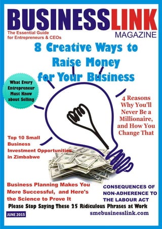 BUSINESSLINK MAGAZINE JUNE 2015 Page 1
 