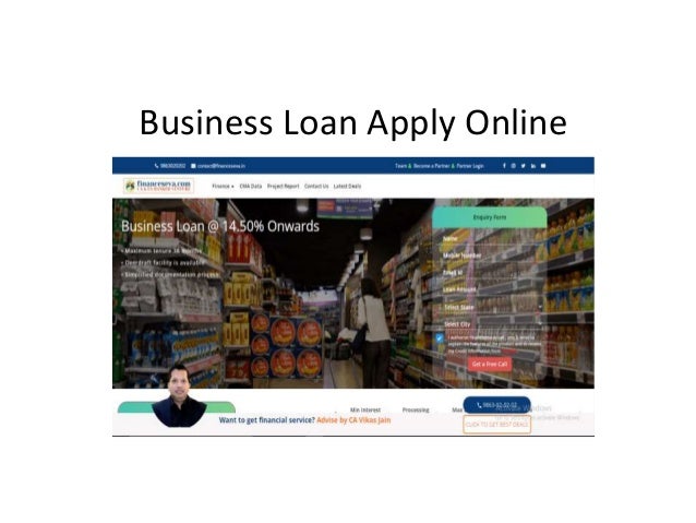 Business Loan Apply Online
 