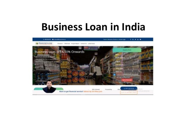 Business Loan in India
 