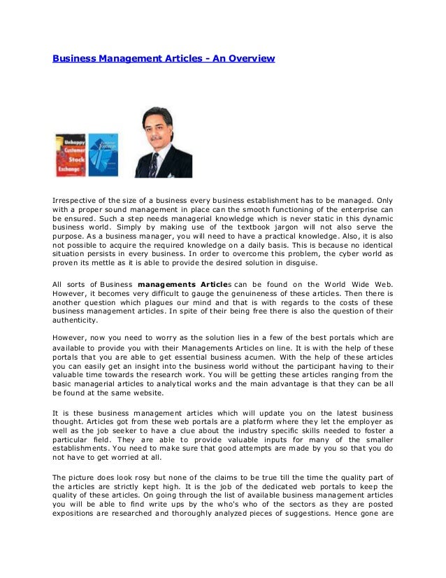 Business management articles 2021 picture