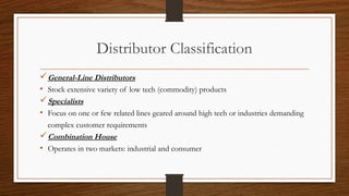 Business marketing channels | PPT