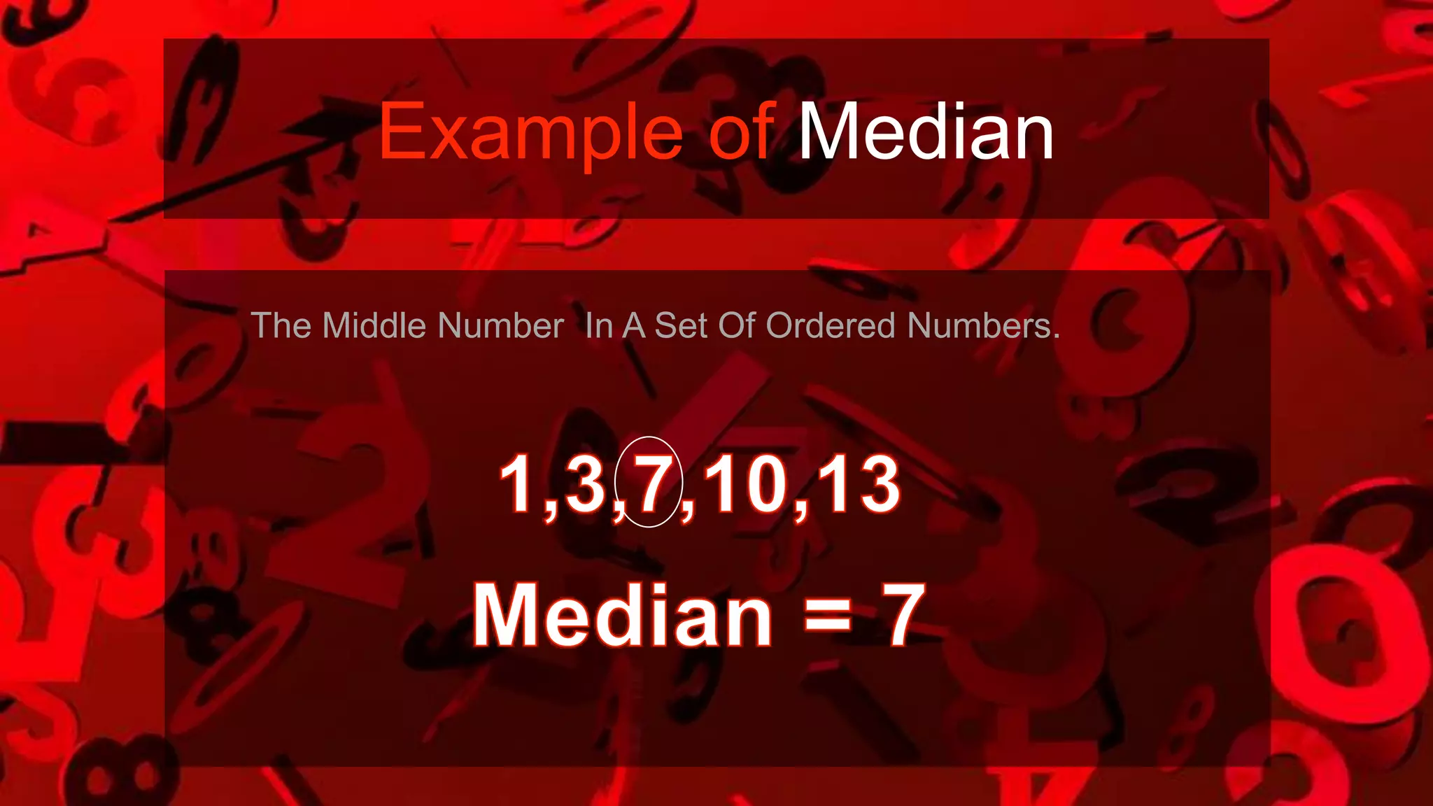 MEAN MODE MEDIAN AND RANGE | PPT