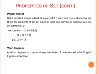 Proper Set In Math Business mathematics presentation | PPTX