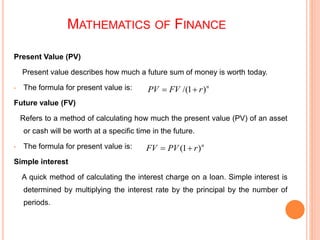 Mv Formula Math Financial Business mathematics presentation | PPTX