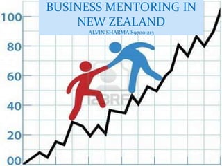 BUSINESS MENTORING IN
                 NEW ZEALAND
                  ALVIN SHARMA S97001213




11/25/2011                                 1
 