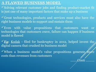 Poor Business Model Business Model, Types, Components .pptx