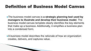Business Model Canvas – 9 Building Blocks | PPTX