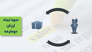 ‫ایجاد‬‫نحوه‬
‫ارزش‬
‫دوطرفه‬
 