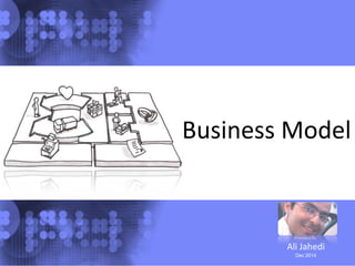 Provided By:
Ali Jahedi
Dec 2014
Business Model
 