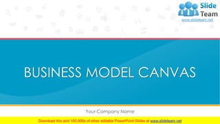 BUSINESS MODEL CANVAS
Your Company Name
 