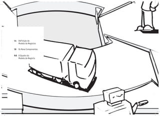 14


 14
      14 Definição de
         Modelo de Negócios

      16 Os Nove Componentes

      44 O Quadro do
          Modelo de Negócio
 