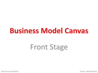 Rule #9
Tell a story
Mohammad Albattikhi Twitter: @MAlbattikhi
 