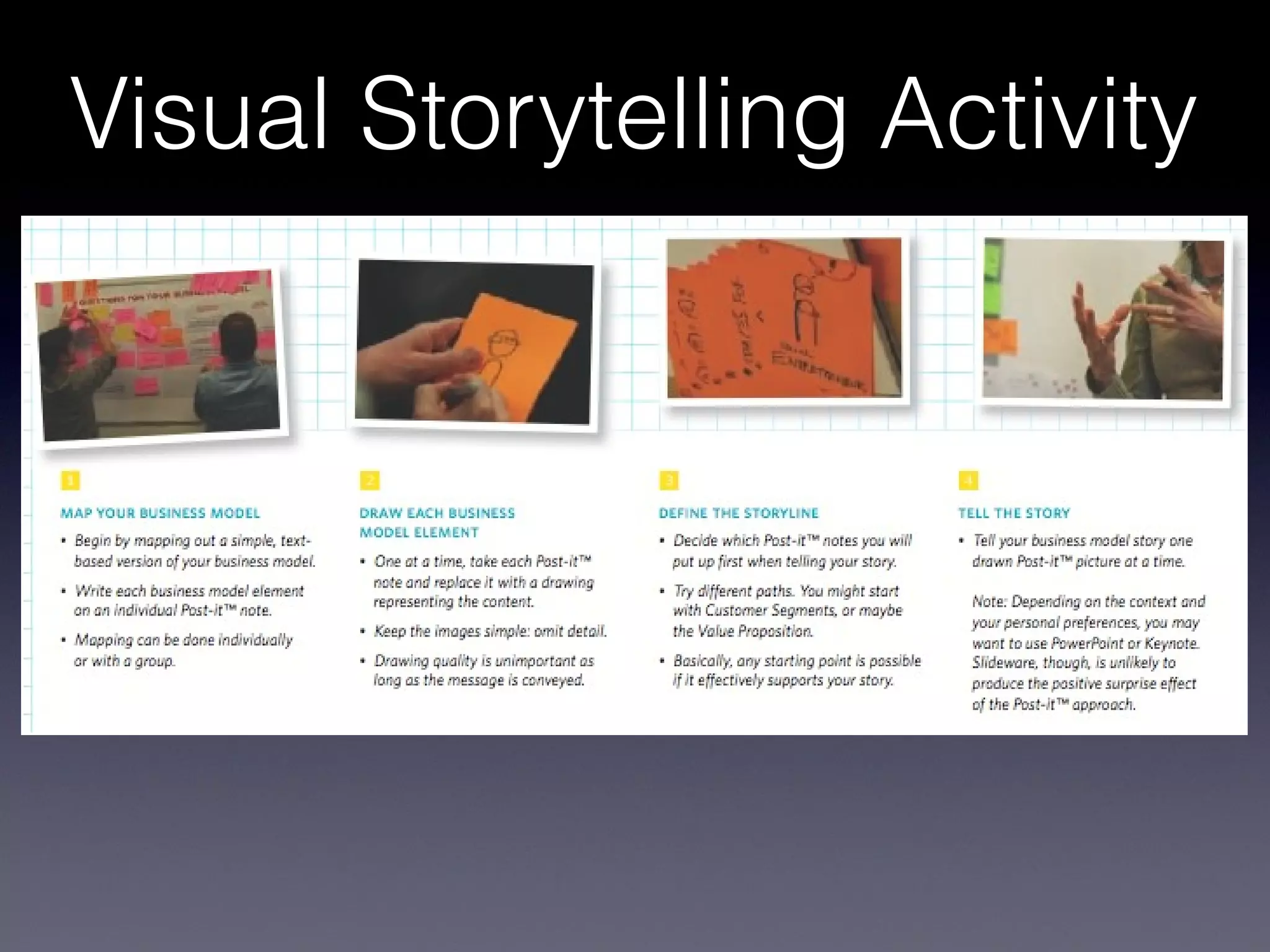 Visual Storytelling Activity
 