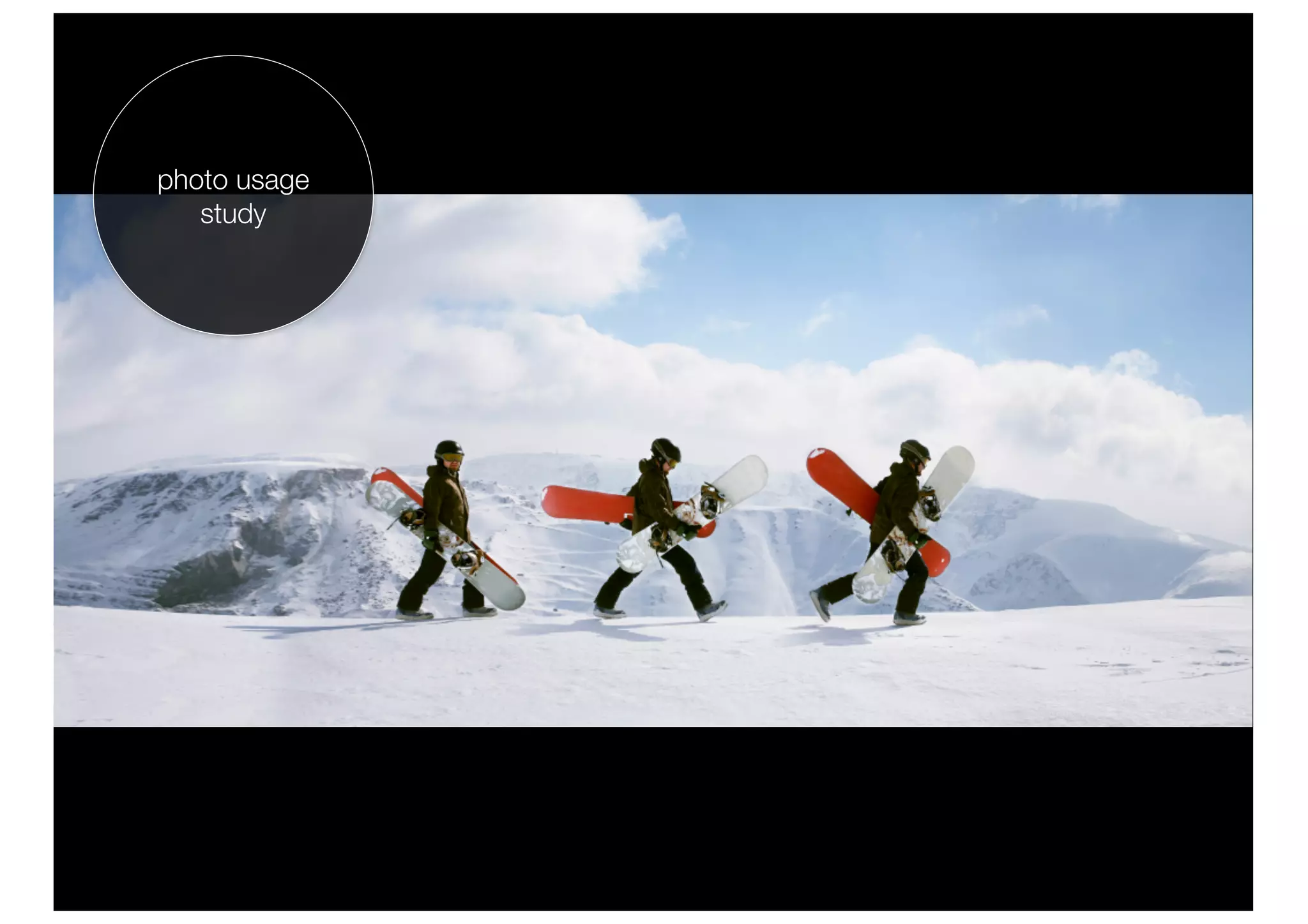 photo usage
   study
 