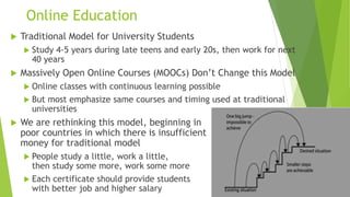 Online Education: A New Business Model | PDF