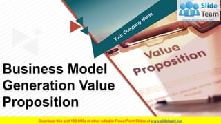 Business Model
Generation Value
Proposition
 