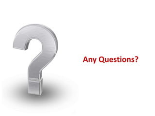Any Questions?
 