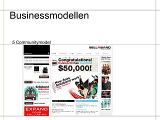 Businessmodellen  5 Communitymodel 