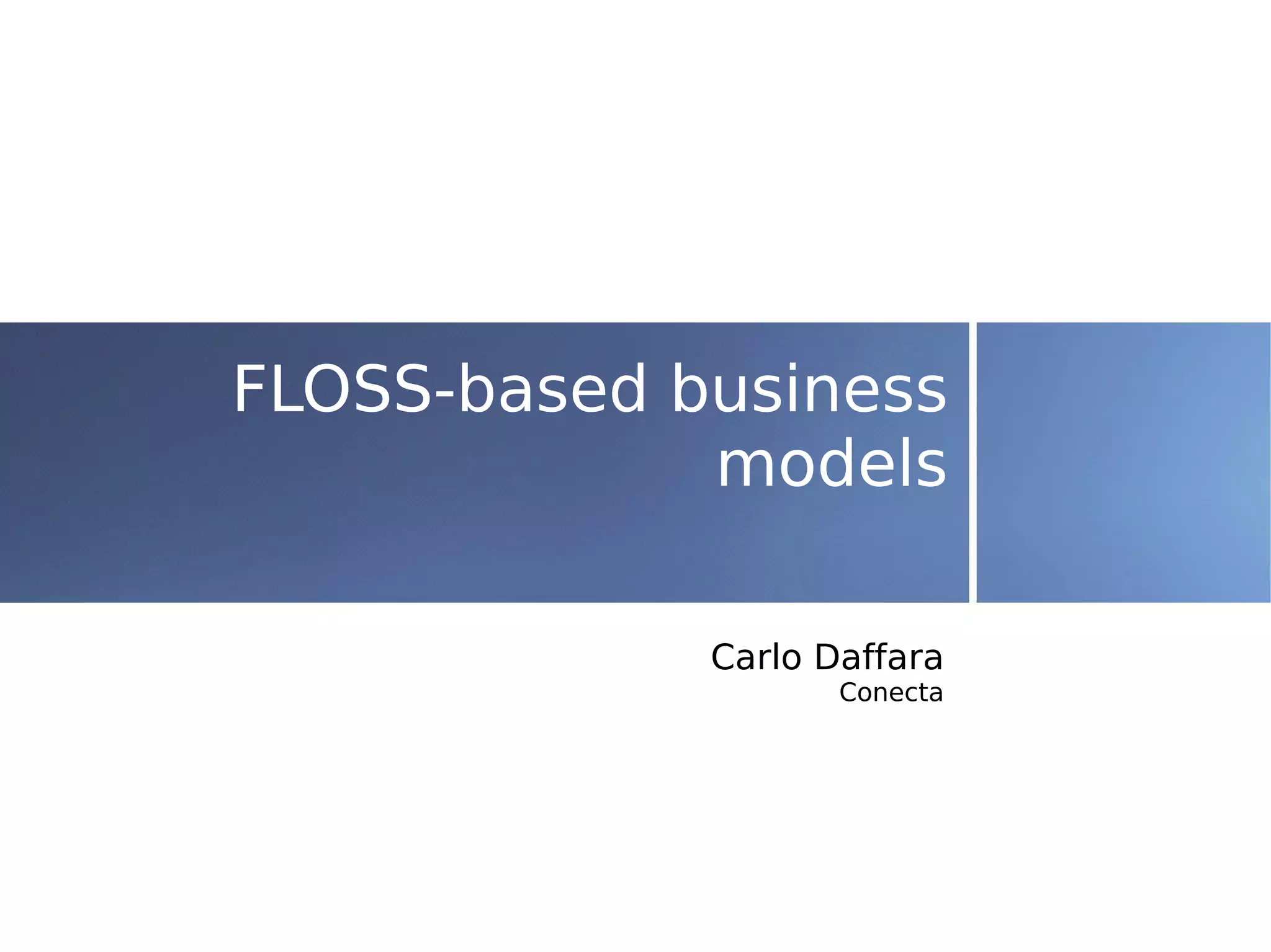 Businessmodels