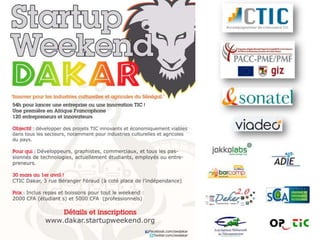 Business Model Workshop UGB Saint Louis 9.03.2012