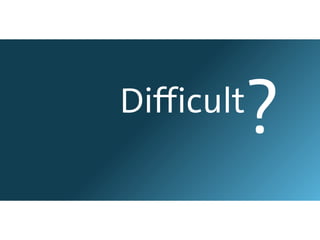 Difficult
            ?
 