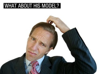 WHAT ABOUT HIS MODEL?

 