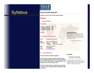Syllabus