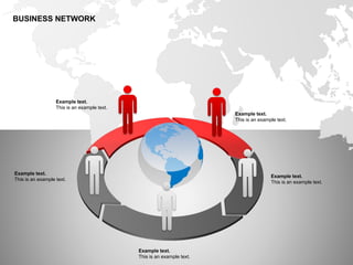 BUSINESS NETWORK
Example text.
This is an example text.
Example text.
This is an example text.
Example text.
This is an example text.
Example text.
This is an example text.
Example text.
This is an example text.
 