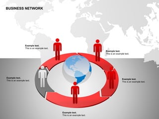 BUSINESS NETWORK
Example text.
This is an example text.
Example text.
This is an example text.
Example text.
This is an example text.
Example text.
This is an example text.
Example text.
This is an example text.
 