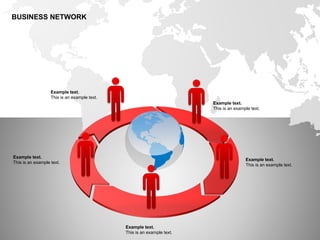 BUSINESS NETWORK
Example text.
This is an example text.
Example text.
This is an example text.
Example text.
This is an example text.
Example text.
This is an example text.
Example text.
This is an example text.
 
