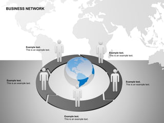 BUSINESS NETWORK
Example text.
This is an example text.
Example text.
This is an example text.
Example text.
This is an example text.
Example text.
This is an example text.
Example text.
This is an example text.
 