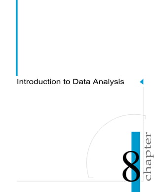 chapter
Introduction to Data Analysis
 
